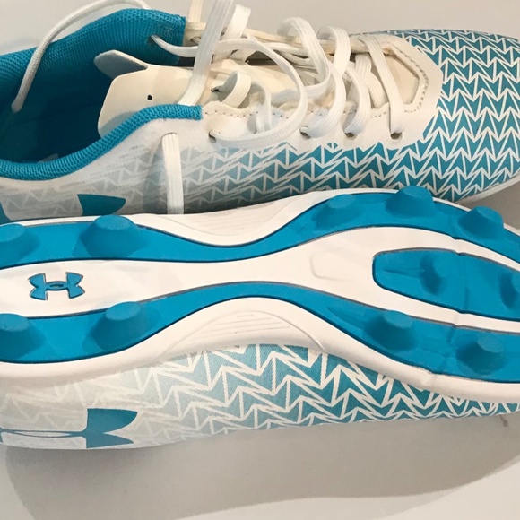 **NEW** Under Armour CF FORCE 3.0 Cleats Size 3 - Picture 4 of 4